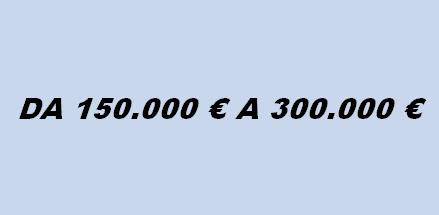 DA 150.000 € A 300.000 €